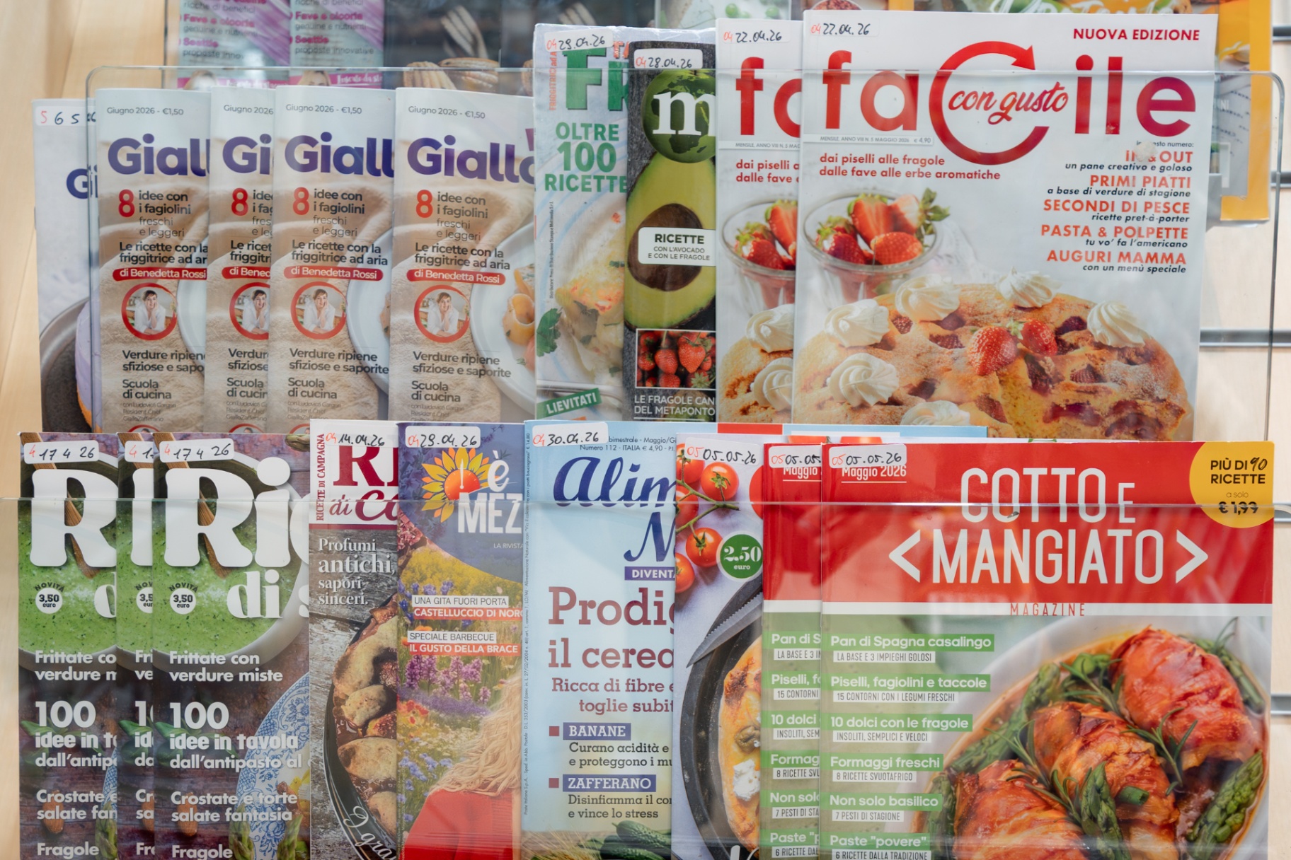 Riviste di cucina e ricette